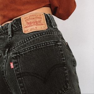 Vintage black Levi’s 512